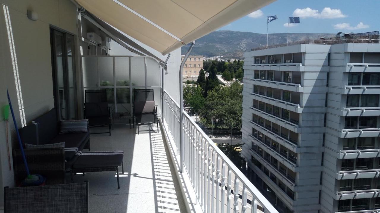 Parthenon And Syntagma Square View Apartment Athen Eksteriør bilde